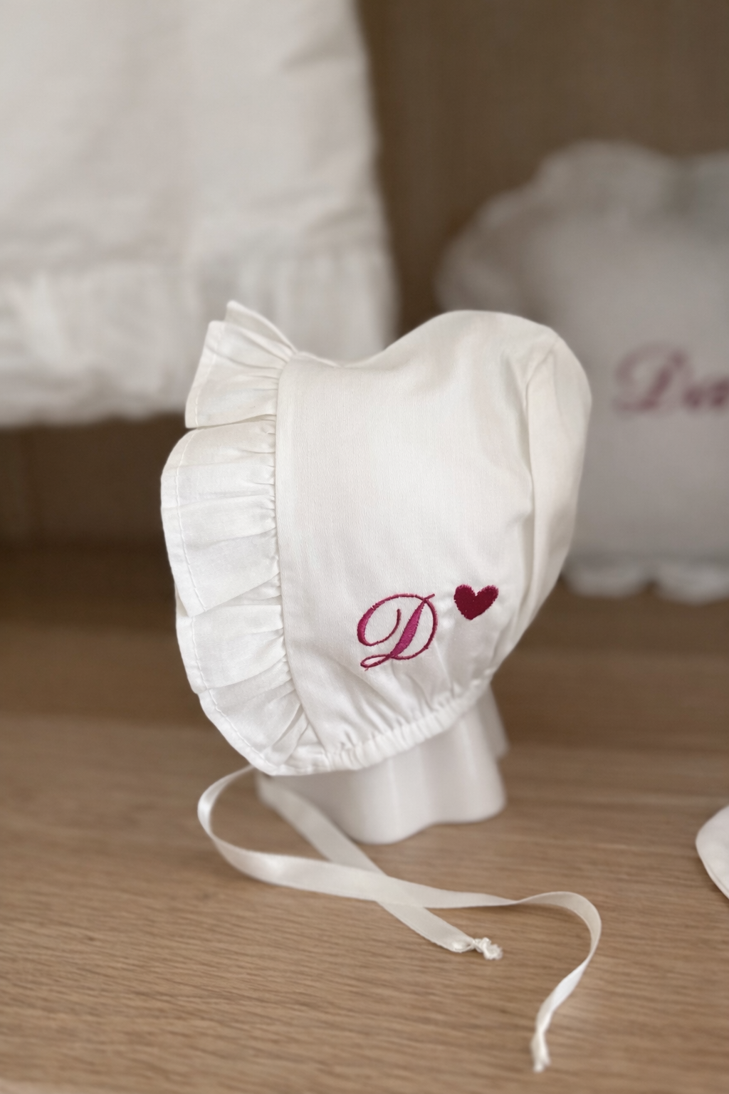 COTTON - Elegantes Babyset aus Baumwolle mit Rüschen