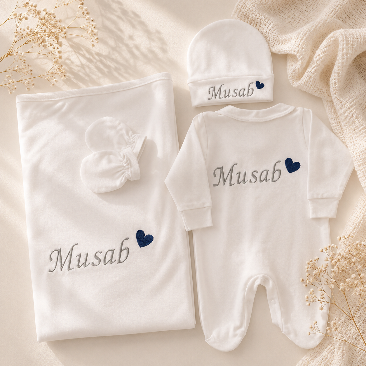 JERSEY - Personalisiertes Babyset