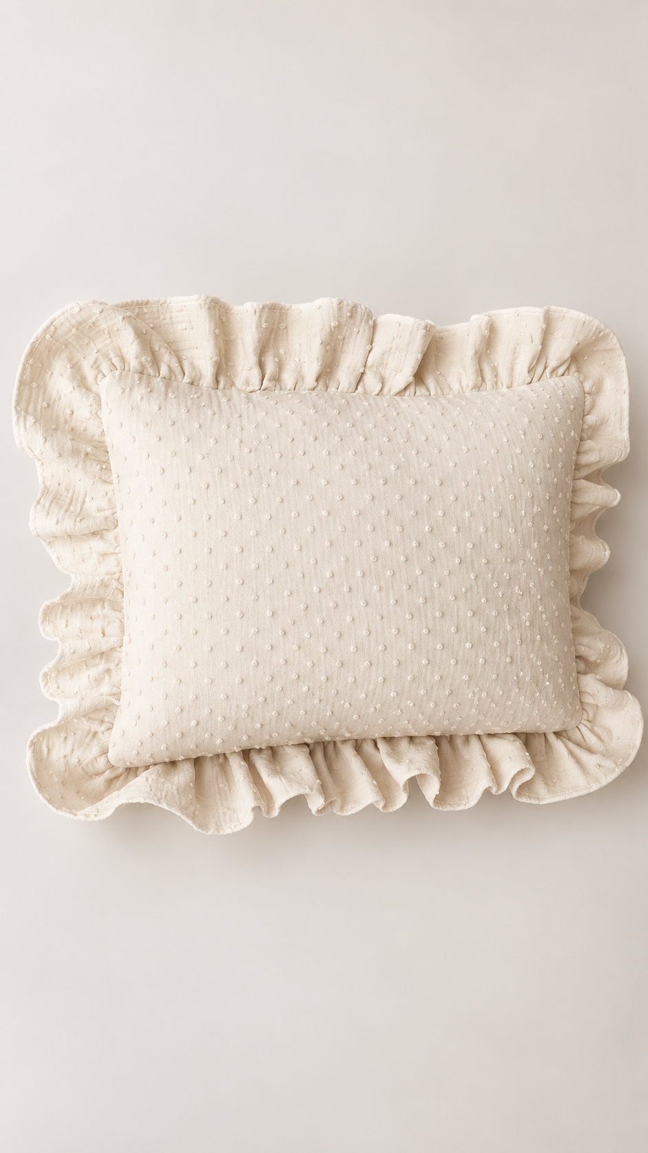 Lily – Babykissen mit Rüschen