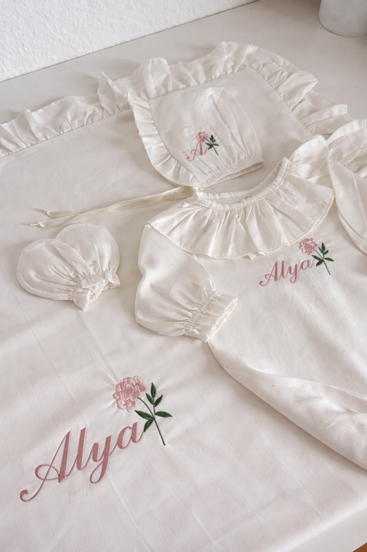 COTTON - Personalisiertes Babyset aus Baumwolle
